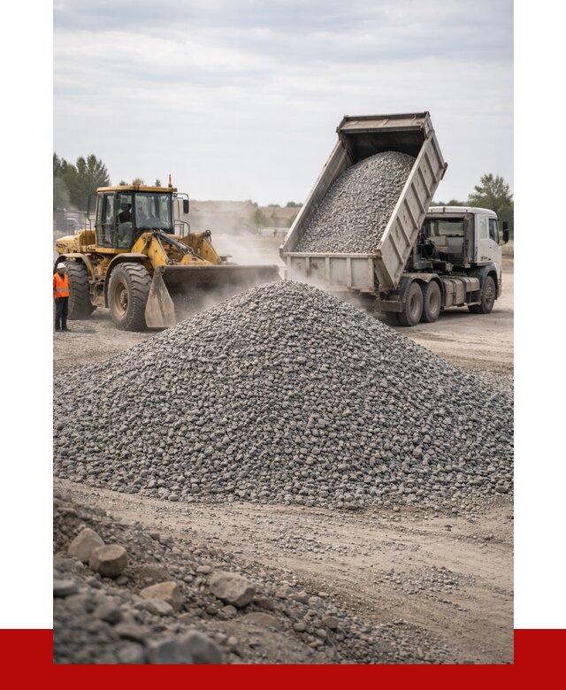 Купить щебень с доставкой в Арзамасе от 2715 руб. | ПРОНЕРУДРзм