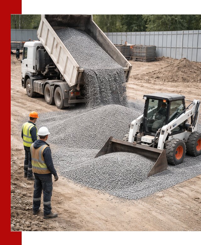 Доставка и продажа гранитного щебня фракции 0-5 в Арзамасе