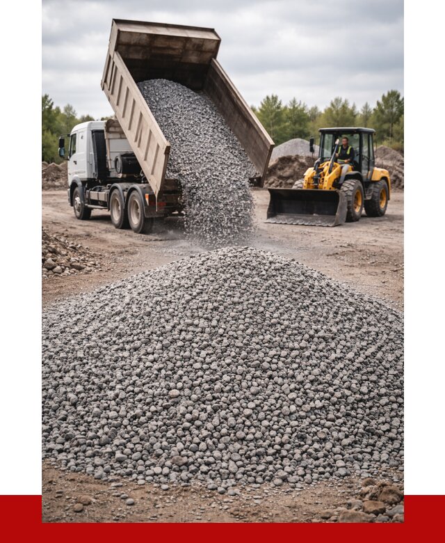 Гранитный щебень фракция 5-10 в Арзамасе от 3476 | ПРОНЕРУДРзм