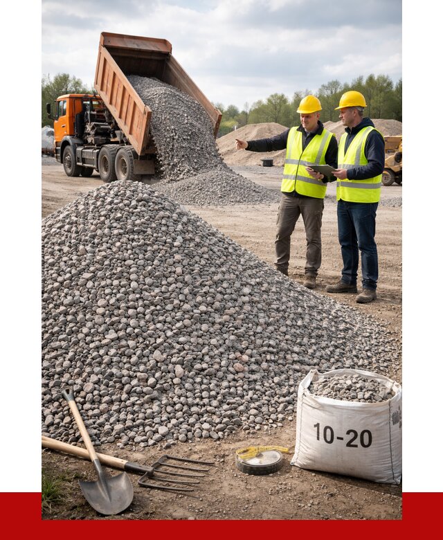 Гранитный щебень фракция 10-20 в Арзамасе от 4562 руб.|ПРОНЕРУДРзм