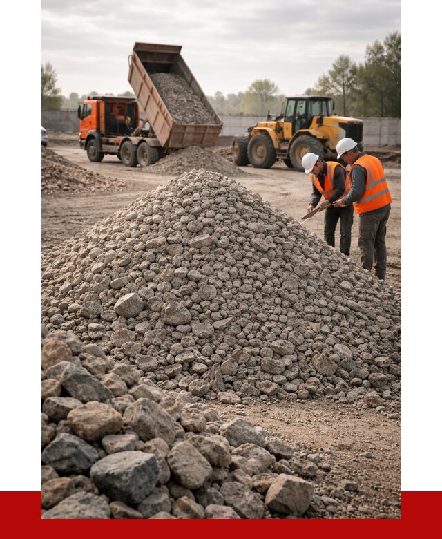 Гранитный щебень фракция 40-70 в Арзамасе от 2715 руб ПРОНЕРУДРзм