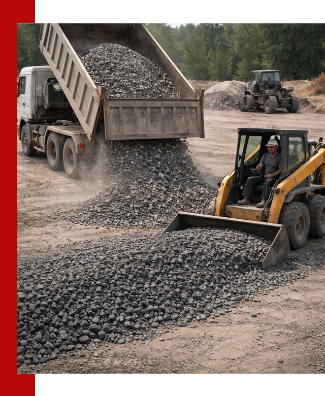 Гранитный щебень фракция 40-70 с доставкой в Арзамасе