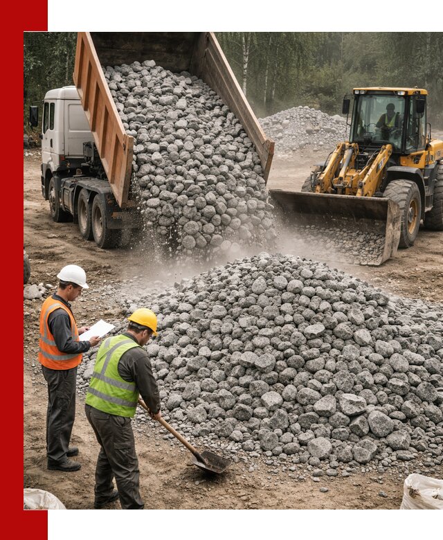 Гранитный щебень фракция 70-150 доставка в Арзамасе