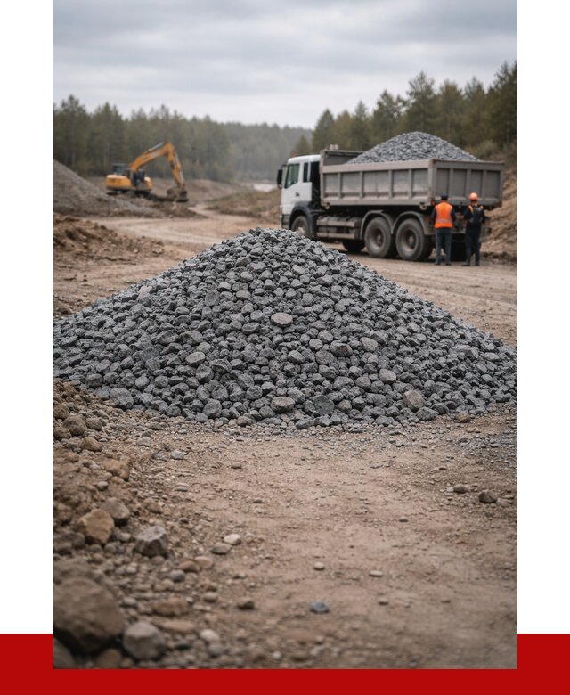 Щебень габбро диабаз фракция 40-70 в Арзамасе от 2389 р-ПРОНЕРУДРзм