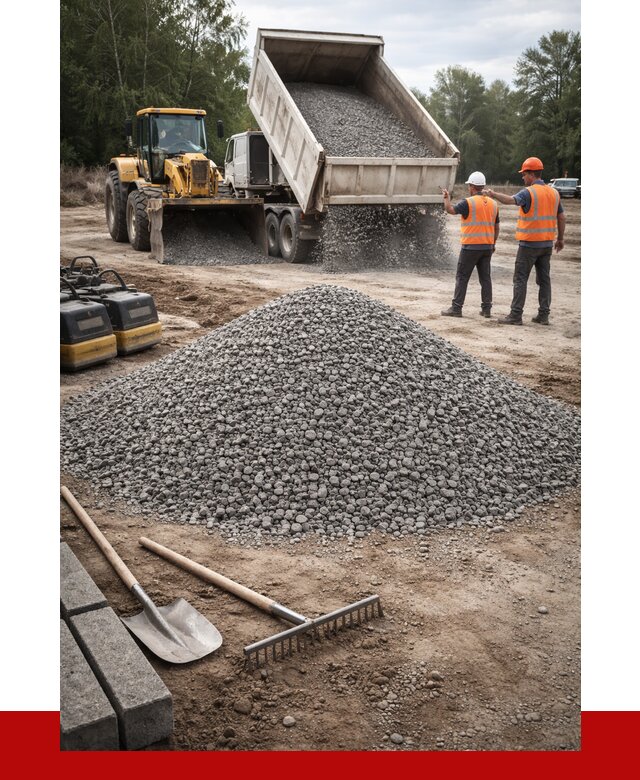 Гравийный щебень купить в Арзамасе от 2389 р. ПРОНЕРУДРзм