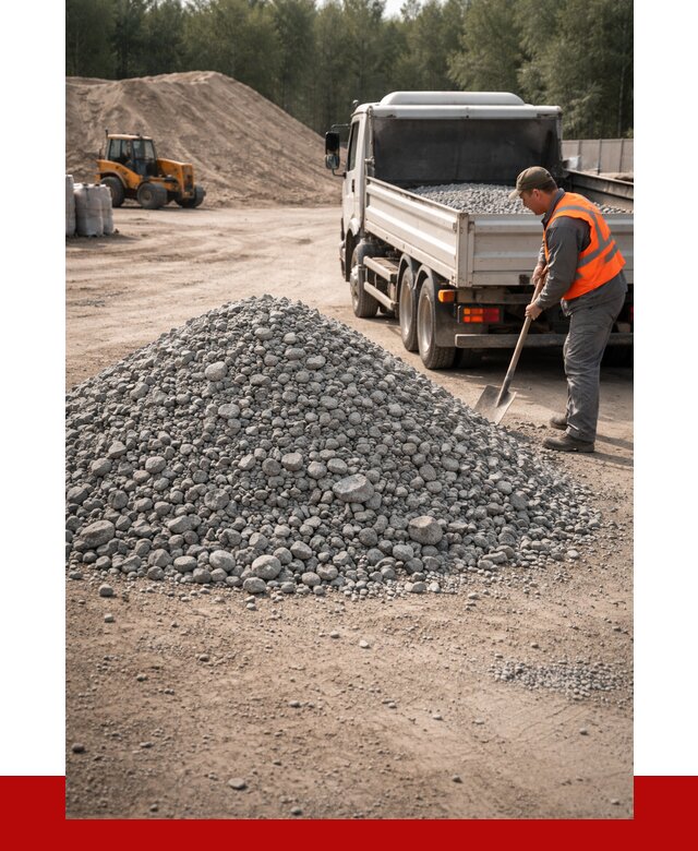 Гравийный щебень фракция 5-10 в Арзамасе от 2389 р. | ПРОНЕРУДРзм