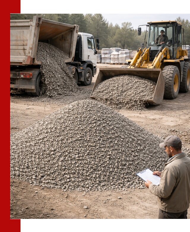 Гравийный щебень фракция 5–10 с доставкой в Арзамасе