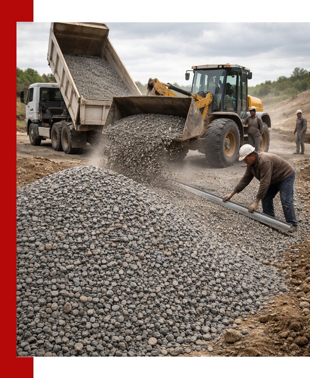 Гравийный щебень фракция 5-20 с доставкой в Арзамасе