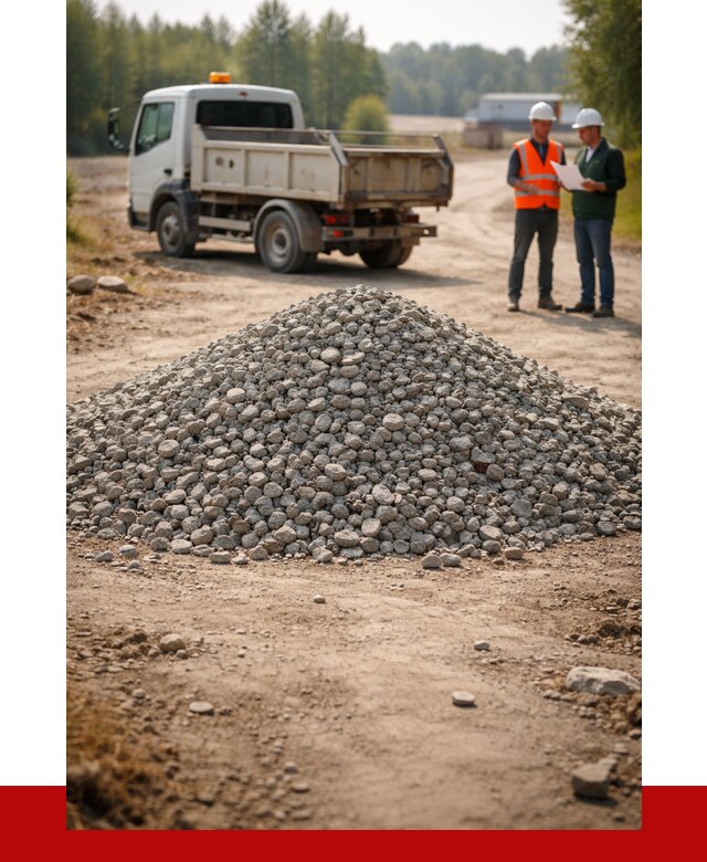 Гравийный щебень фракция 20-40 в Арзамасе от 1303 р. | ПРОНЕРУДРзм