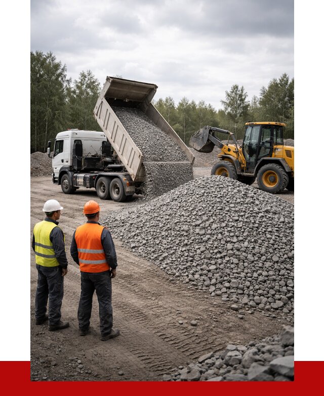 Гравийный щебень фракция 40-70 в Арзамасе от 10318р | ПРОНЕРУДРзм