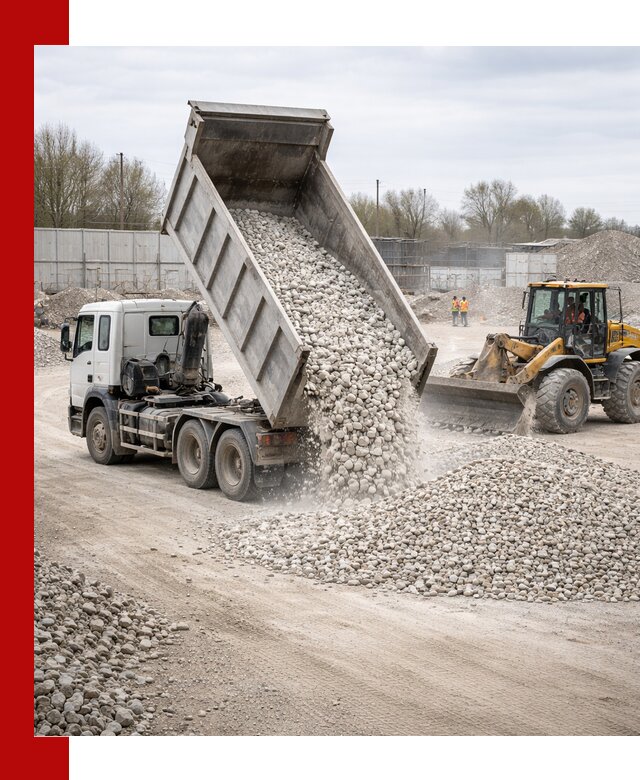 Доставка и продажа известнякового щебня в Арзамасе