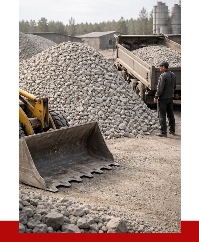 Известняковый щебень фракция 40-70 в Арзамасе от 4562 р. | ПРОНЕРУДРзм