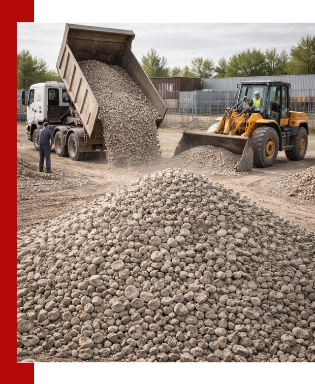 Доломитовый щебень фракции 20–41 с доставкой в Арзамасе