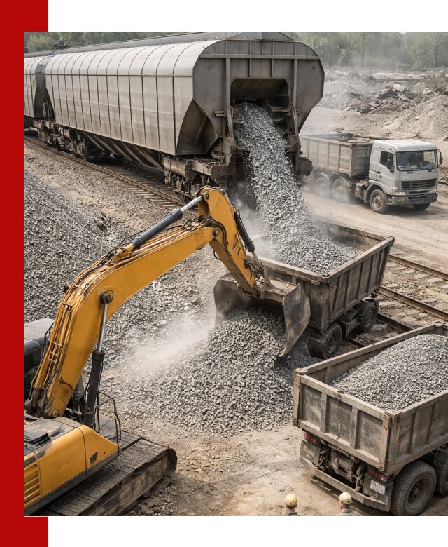 Доставка железнодорожного щебня в Арзамасе крупными партиями быстрого отгруза