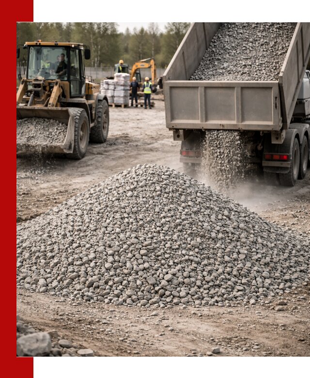 Вторичный щебень фракции 5-20 в Арзамасе — доставка и продажа крупнотоннажно