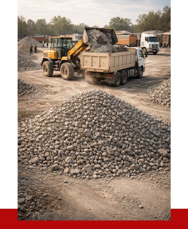 Вторичный щебень фракция 40-70 в Арзамасе от 1890 р, ПРОНЕРУДРзм