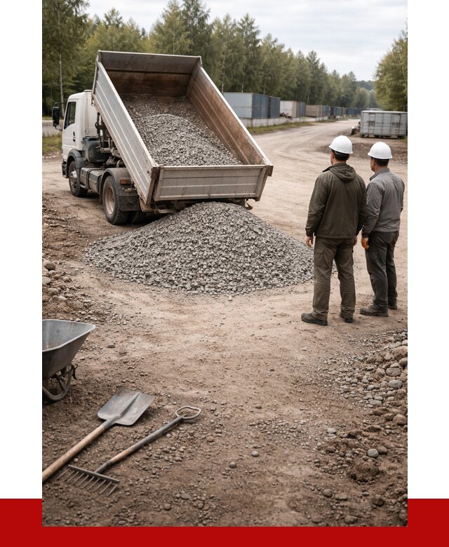 Бетонный щебень фракция 5-20 в Арзамасе от 3476 р., ПРОНЕРУДРзм