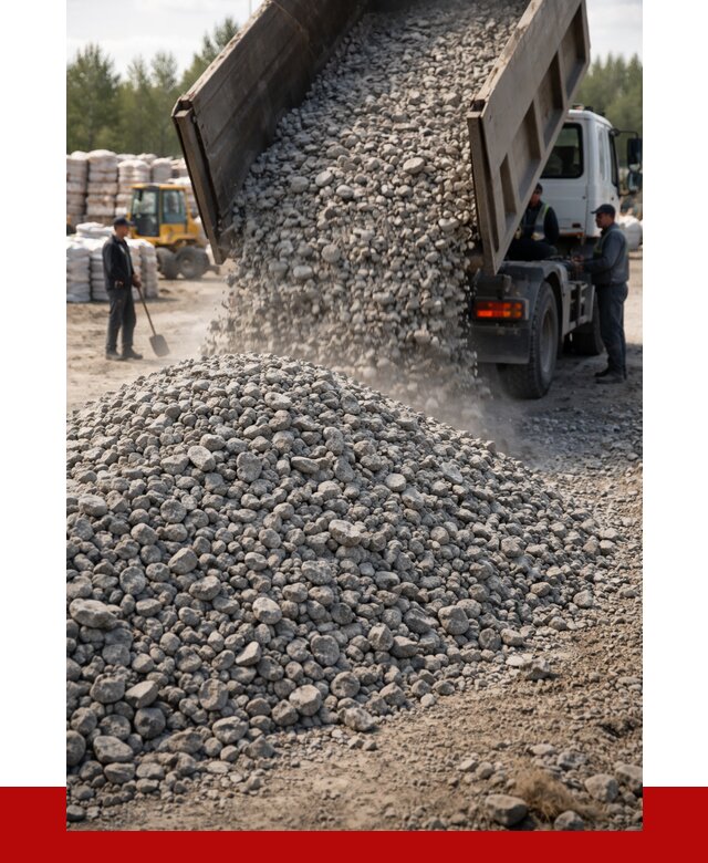 Бетонный щебень фракция 40-70 в Арзамасе от 1955 р. ПРОНЕРУДРзм