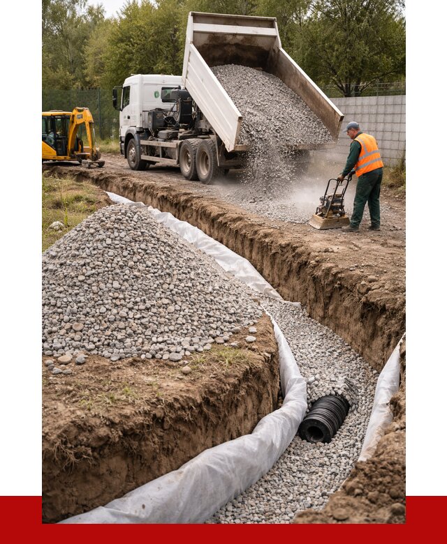 Щебень для дренажа в Арзамасе от 2009 р., ПРОНЕРУДРзм доставка