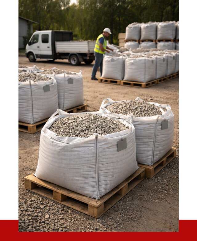 Щебень в мешках с доставкой в Арзамасе от 4562 р. | ПРОНЕРУДРзм