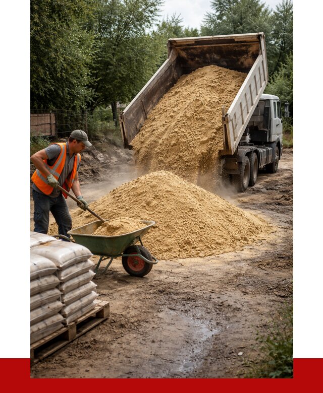Купить песок с доставкой в Арзамасе от 1955 р. | ПРОНЕРУДРзм