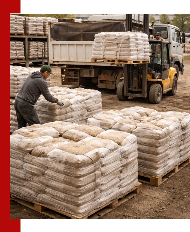 Карьерный песок в мешках с доставкой в Арзамасе