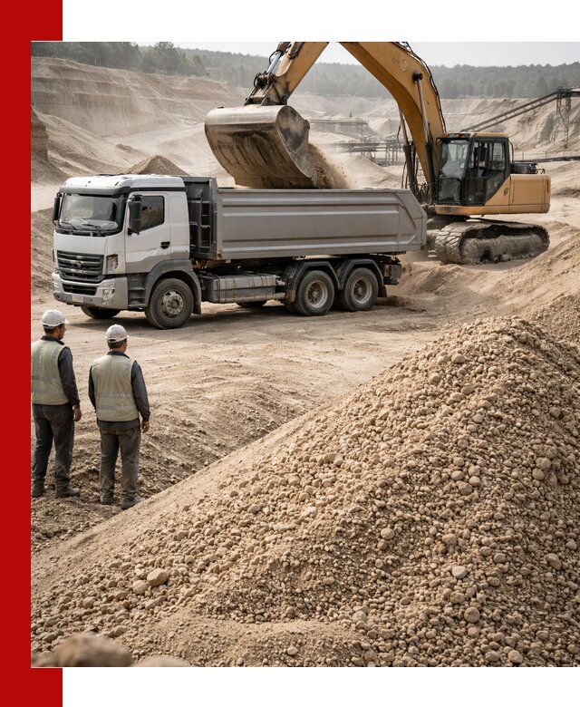 Карьерный крупнозернистый песок с доставкой в Арзамасе