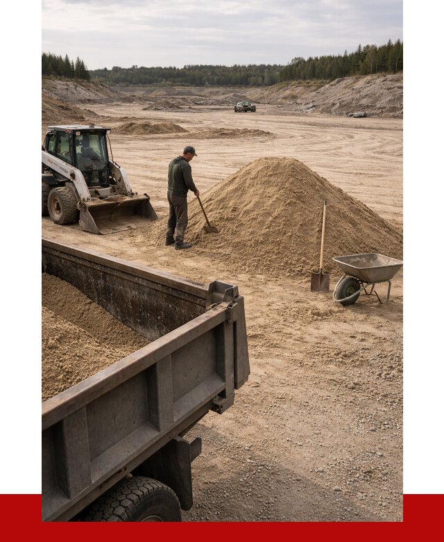 Карьерный песок среднезернистый в Арзамасе, от 2389 р. ПРОНЕРУДРзм