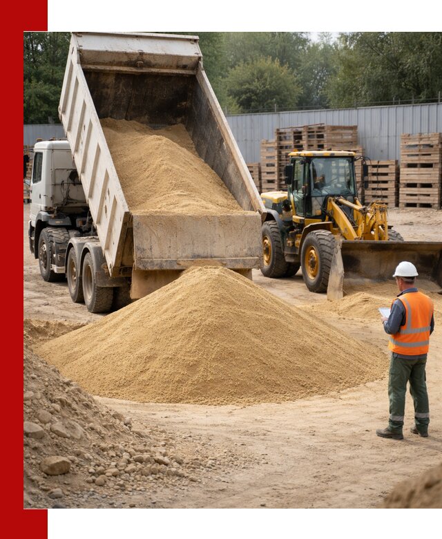 Доставка карьерного мелкозернистого песка в Арзамасе