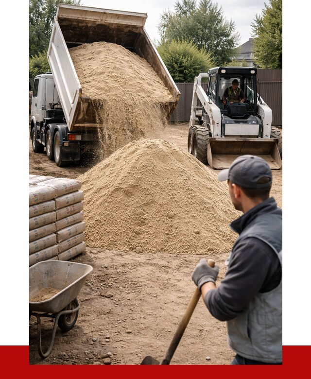 Мытый речной песок с доставкой в Арзамасе от 1575 р. | ПРОНЕРУДРзм