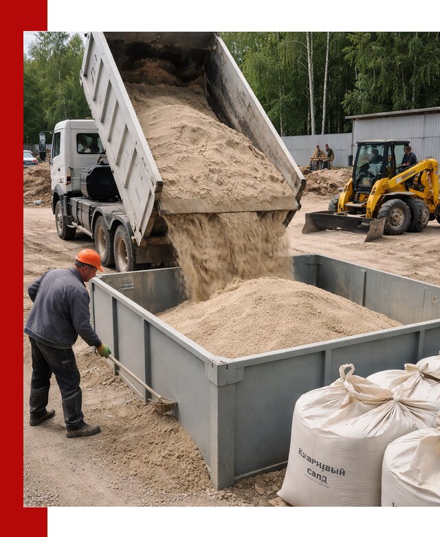 Кварцевый песок для фильтра в Арзамасе — доставка и качество