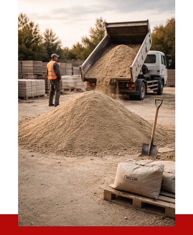 Купить сухой песок в Арзамасе с доставкой от 2607 р. | ПРОНЕРУДРзм