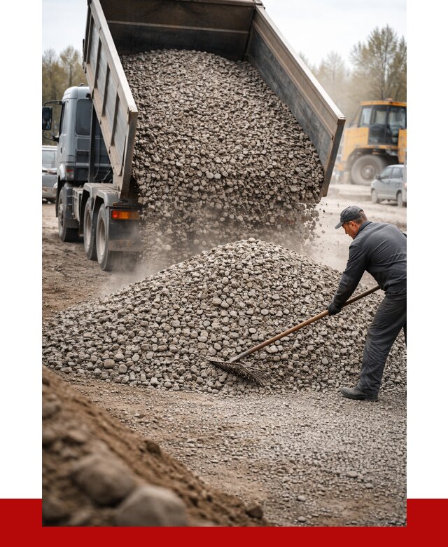 Гравий фракция 20-40 в Арзамасе от 2715 р. доставка | ПРОНЕРУДРзм