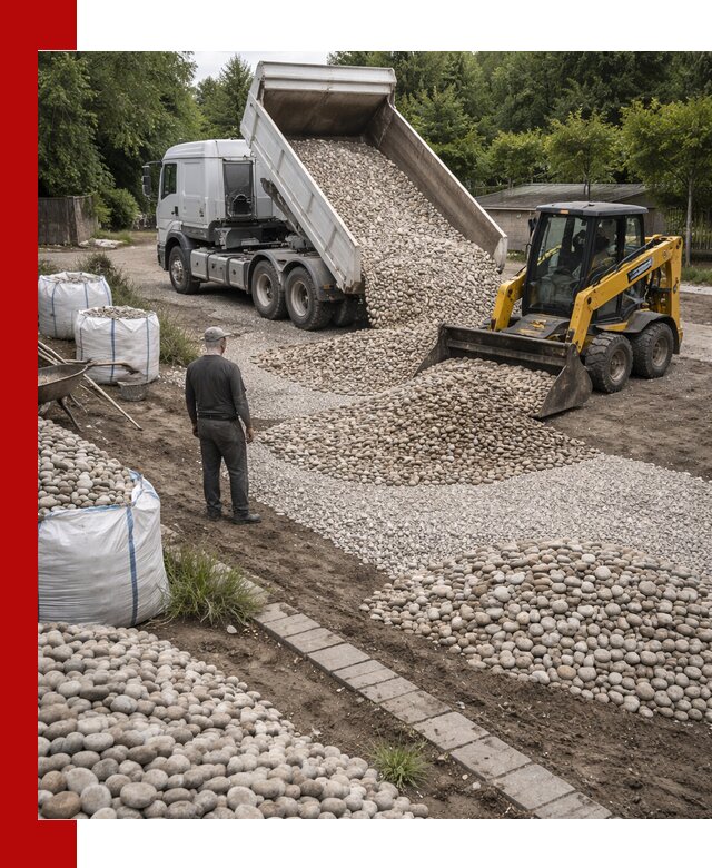 Доставка морской гальки оптом и в розницу в Арзамасе