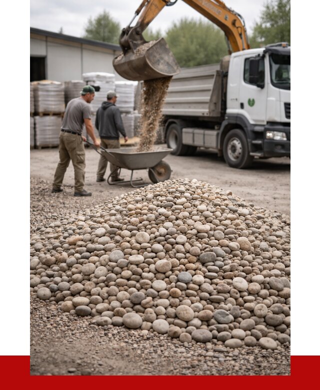 Галька декоративная в Арзамасе от 3476 р. за куб | ПРОНЕРУДРзм