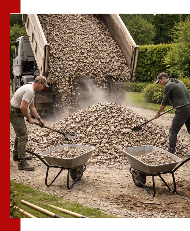 Доставка и продажа декоративной гальки в Арзамасе