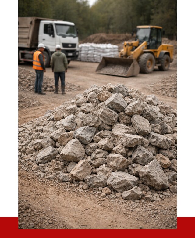 Купить бутовый камень с доставкой в Арзамасе от 2498 р. | ПРОНЕРУДРзм