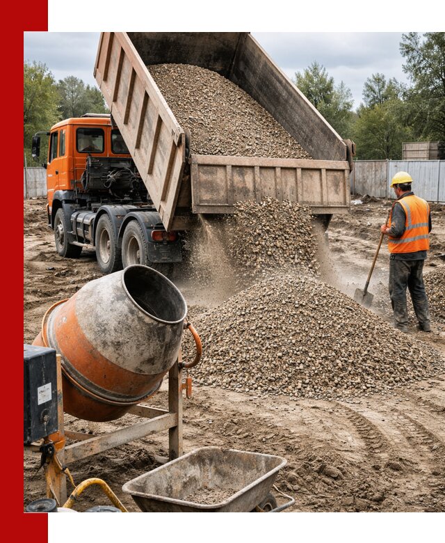 Опгс для бетона с доставкой самосвалом в Арзамасе от производителя