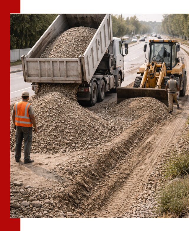 Опгс для устройства дорог и подсыпки в Арзамасе
