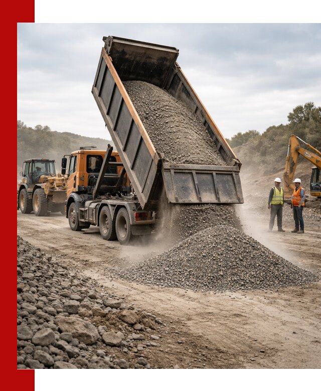 Щебёночно-песчаная смесь ЩПС С1 с доставкой в Арзамасе