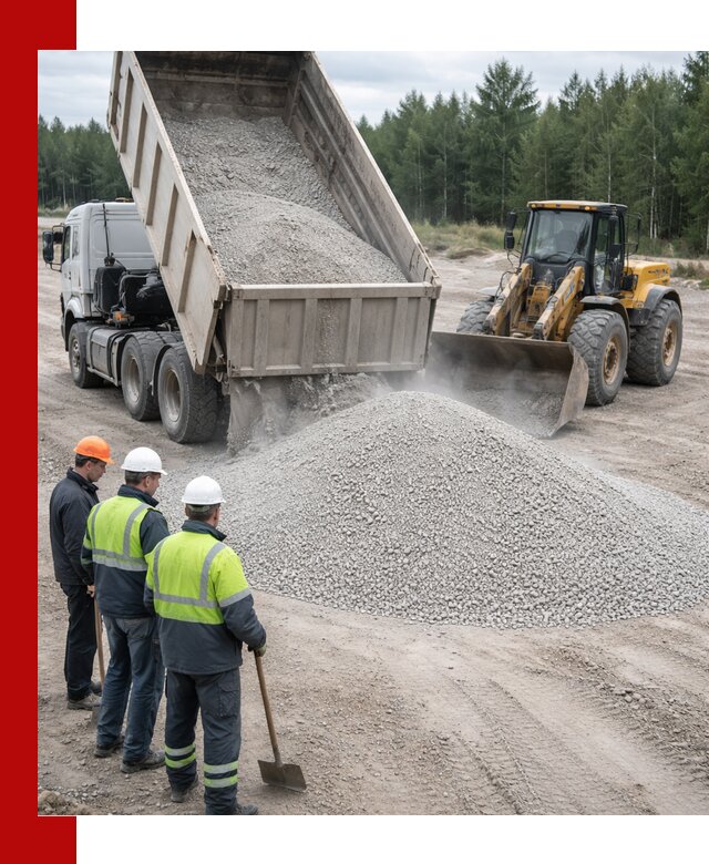 Известняковый отсев 0-5 доставка в Арзамасе быстро и выгодно