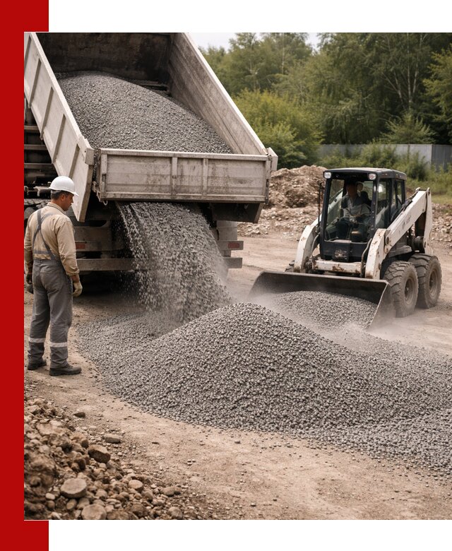 Доставка гравийного отсева 0-5 в Арзамасе оптом и в розницу