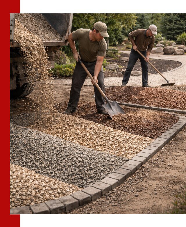 Декоративная крошка для ландшафта в Арзамасе — продажа и доставка