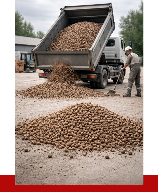 Керамзит с доставкой в Арзамасе от 4562 р. за м3 | ПРОНЕРУДРзм