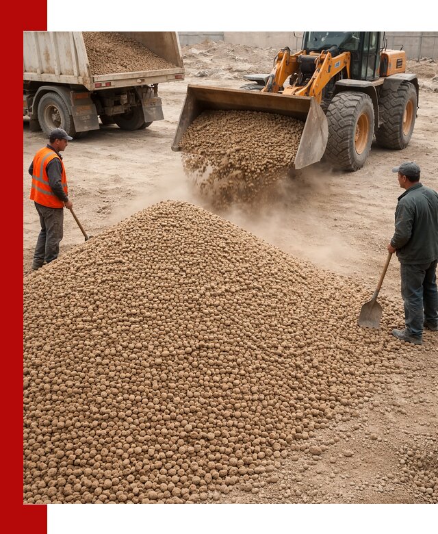 Керамзит фракция 10-20 с доставкой в Арзамасе