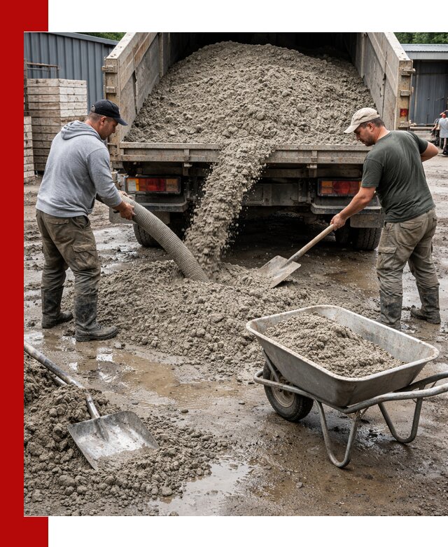 Цементно-песчаная смесь М150 доставка в Арзамасе