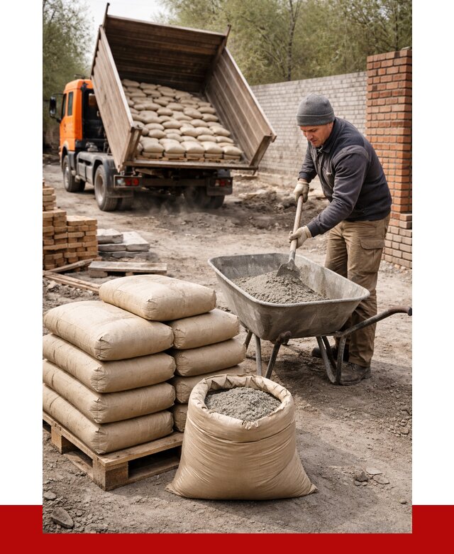 Купить сухую смесь для кладки в Арзамасе от 1303 р. | ПРОНЕРУДРзм