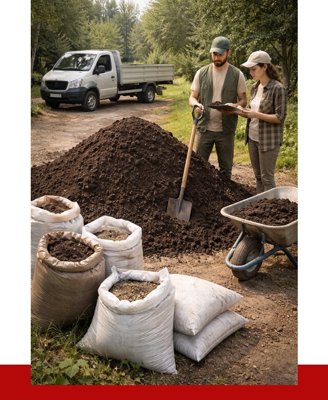 Купить грунт с доставкой в Арзамасе от 4887 р. за м3 | ПРОНЕРУДРзм