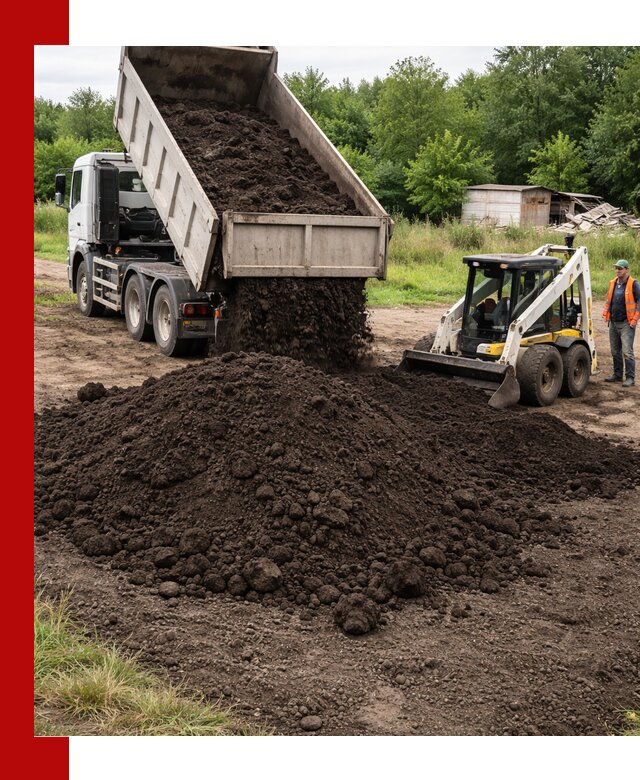 Поставка плодородной земли с доставкой самосвалом в Арзамасе