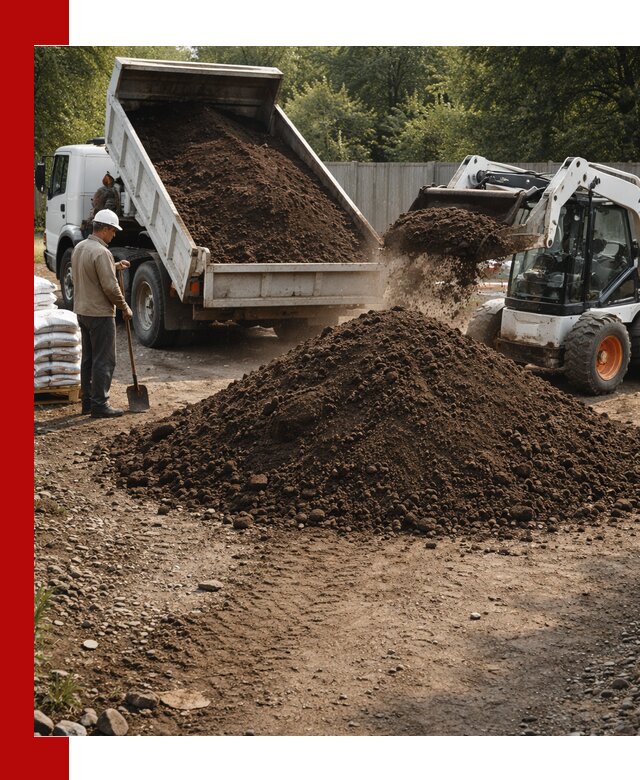 Доставка растительного грунта в Арзамасе от производителя оптом и в розницу